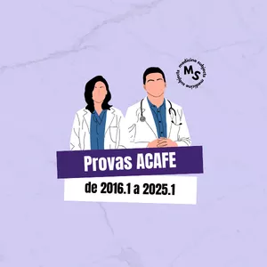 Imagem de capa para o Ebook Provas ACAFE + Material de Recorrência 2025