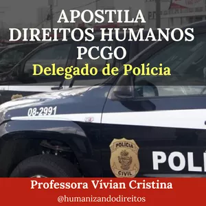 Imagem de capa para o Curso online APOSTILA DIREITOS HUMANOS PCGO