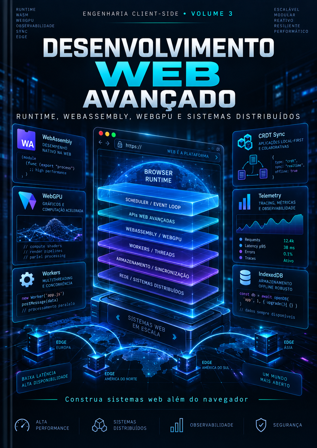 Imagem do curso Desenvolvimento Web Avançado: Runtime, WebAssembly, WebGPU e Sistemas Distribuídos