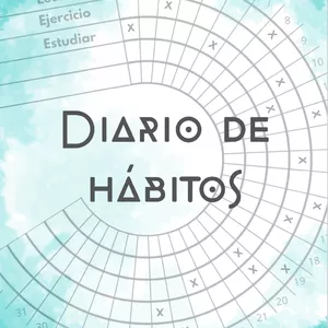 Imagen de portada para Ebook Diario de hábitos y agenda 2026: Agenda Minimalista con Diario de Hábitos Mensual para Metas Claras y Rachas Consistentes.