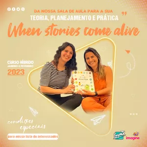 Imagem de capa para o Curso online When stories come alive: teoria, planejamento e prática