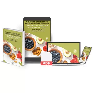 Cover image for Ebook Co﻿mplete Guide: Blood Pressure Under Control - The Power of Nutrition  for a Healthy Life.
