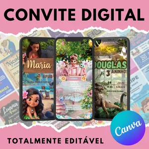 Imagem de capa para o Ebook PACK CONVITE DIGITAL UPGRADE