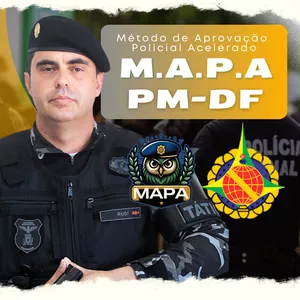 Imagem do curso MAPA PMDF: Método de Aprovação Policial Acelerado na Polícia Militar do Distrito Federal