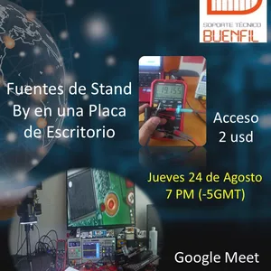Imagen de portada para Curso online MASTERCLASS FUENTES DE STAND BY EN PC DE ESCRITORIO