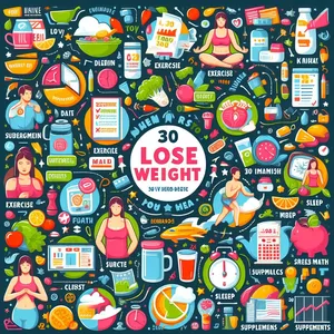 Imagem de capa para o Ebook 30 formas de emagrecimento 