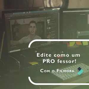 Imagem do curso Edite como um PRO fessor - Edição Filmora