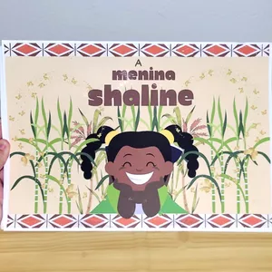Imagem de capa para o Ebook LIVRO 3D A MENINA SHALINE 