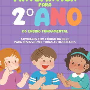 Imagem de capa para o Ebook MATEMÁTICA PARA O 2º ANO DO EF