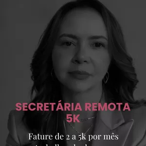Imagem de capa para o Curso online SECRETÁRIA REMOTA 5K