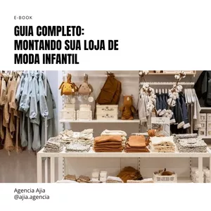 Imagem de capa para o Ebook Guia Completo: Montando sua Loja infantil