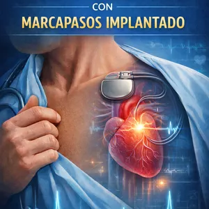 Imagen de portada para Ebook Te implantaron un marcapasos… ¿y ahora qué hacer? Guía clara para pacientes y familiares (sin tecnicismos)