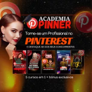 Imagem de Academia Pinner - 5 cursos em 1 criado por Edenia Borges - Empreendimentos e Negócios na hotmart
