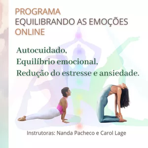 Imagem de capa para o Curso online Equilibrando as Emoções através do yoga