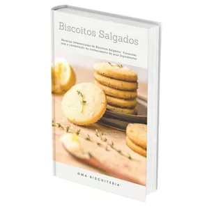 Imagem de capa para o Ebook Biscoitos Salgados 