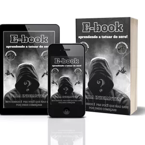 Imagem de capa para o Ebook E-BOOK TATOO PARA INICIANTES