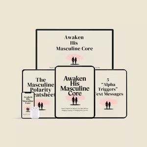 Cover image for Online course Awaken His Masculine Core