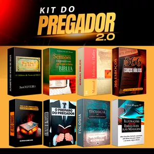 Imagem de capa para o Ebook Kit do Pregador 2.0