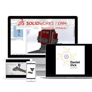 Imagen de portada para Curso online SolidWorks Cam desde cero 