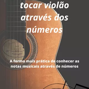 Imagem de capa para o Ebook Jeito fácil de tocar violão. 
