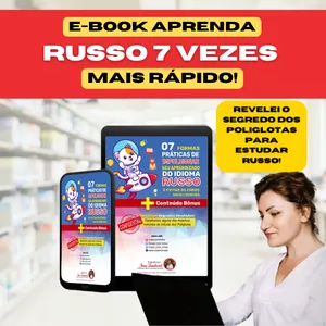 Imagem do curso 7 formas práticas de como impulsionar seu aprendizado de Russo e evitar os erros mais comuns