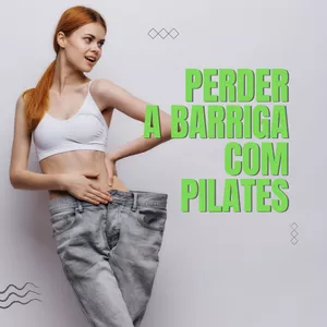 Imagem de capa para o Ebook PERDER A BARRIGA COM PILATES