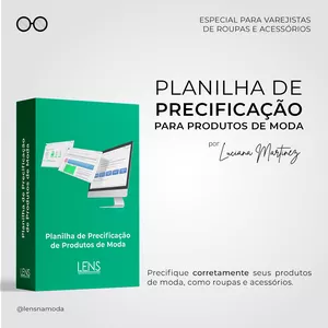 Imagem de capa para o Curso online Planilha de Precificação para Varejo de Moda 