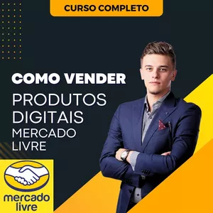 Imagem do curso como vender produtos digitais no mercado livre de forma automatica
