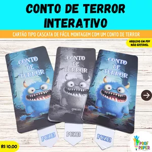 Imagem de capa para o Curso online Conto de Terror Interativo