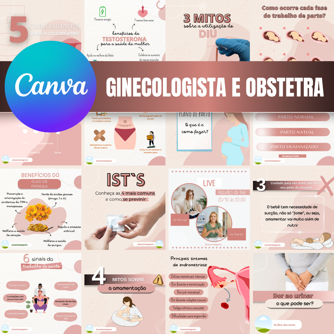 Imagem do curso Canva Ginecologista e Obstetra