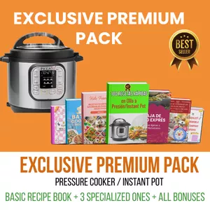 Imagen de portada para Ebook Pressure Cooker / Instant Pot Recipes - Exclusive Premium Pack
