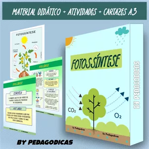 Imagem de capa para o Ebook Fotossíntese - Material Didático