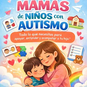 Imagen de portada para Ebook 🌟 CURSO PARA MAMÁS DE NIÑOS CON AUTISMO