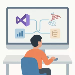 Imagen de portada para Curso online Especialización Basica de SQL Server Integration Service con Visual Studio