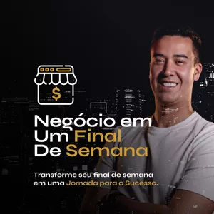 Imagem de capa para o Curso online Negócio em um final de semana