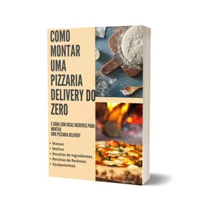 Imagem de capa para o Ebook Como Montar uma Pizzaria Delivery do Zero