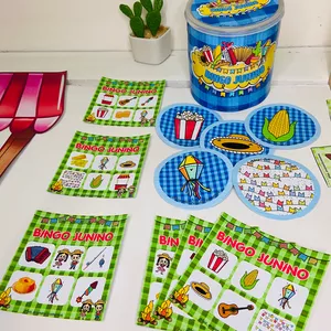 Imagem de capa para o Ebook Bingo Junino