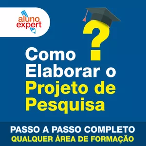 Imagem de capa para o Ebook Como Elaborar o Projeto de Pesquisa