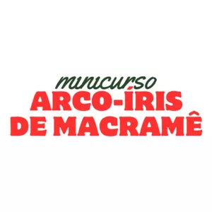 Imagem de capa para o Curso online Minicurso de Arco-Iris de Macramê 