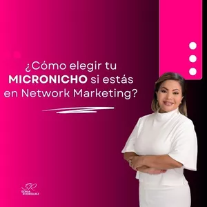 Imagen de portada para Curso online [MARCA PERSONAL] ¿Cómo elegir un Micronicho si estás en Network Marketing?