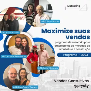 Imagem de capa para o Curso online Maximize suas vendas: programa de mentoria para empresários do mercado de arquitetura e construção
