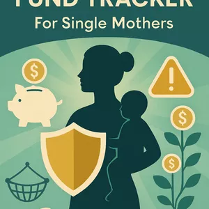 Cover image for Ebook Emergency Fund Tracker Guide for Single Mothers