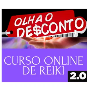 Curso Curso Online de Reiki- do nível 1 ao Mestrado
