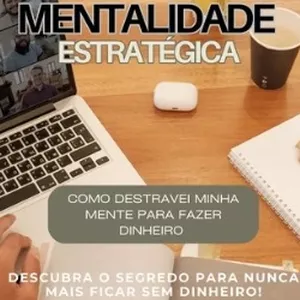 Imagem de capa para o Ebook Mentalidade Estratégica: código da Abundância