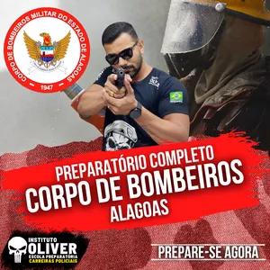 Imagem do curso 👩🏻‍🚒Preparatório Completo BOMBEIRO MILITAR do Alagoas - CBM AL - Instituto Óliver
