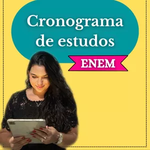 Imagem de capa para o Ebook CRONOGRAMA DE ESTUDOS PARA O ENEM