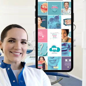 Imagem de capa para o Ebook Instagram profissional para Dentistas