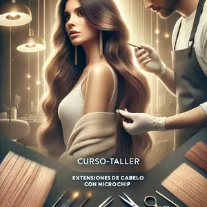 Imagen de portada para Curso online Aplicación de extensiones de cabello con microchip: basado en el EC1539