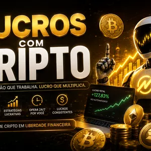 Imagem do curso Lucros com cripto