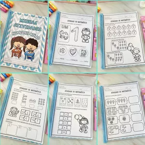 Imagem de capa para o Ebook Apostila Numerais de 1 a 20